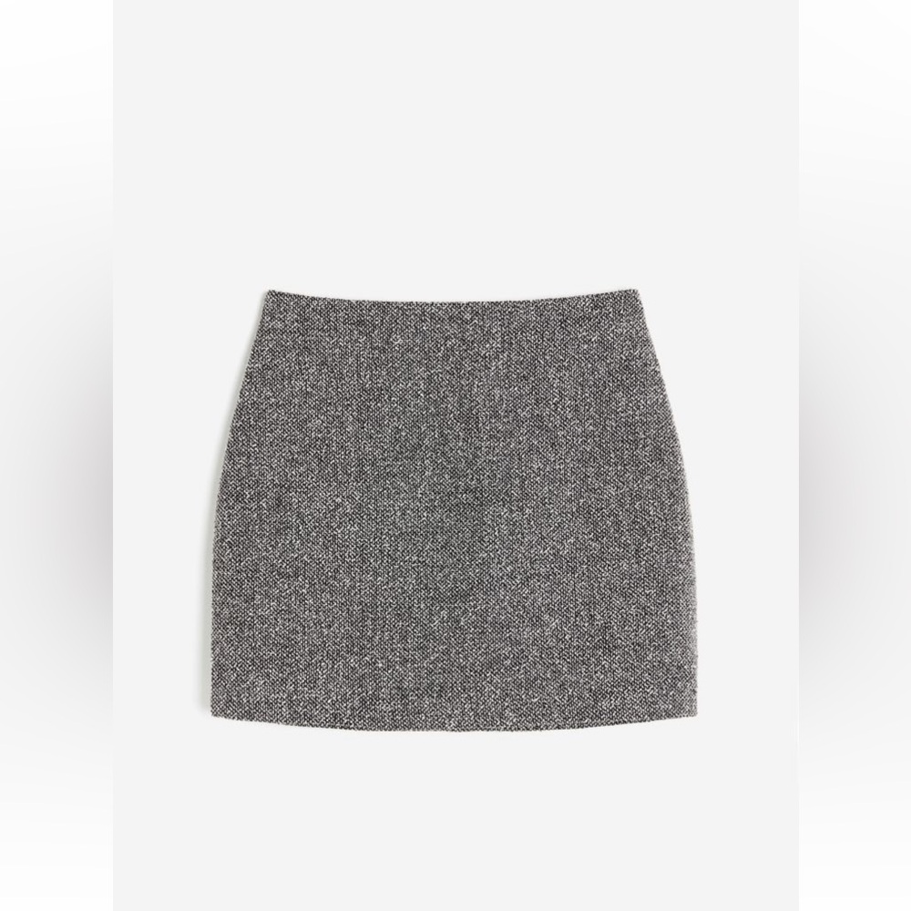 H&M Textured Mini Skirt